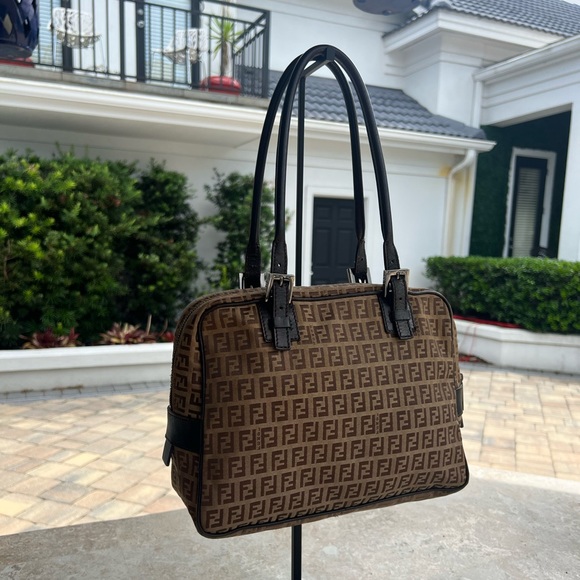 Fendi Handbags - Fendi Zucca Handbag